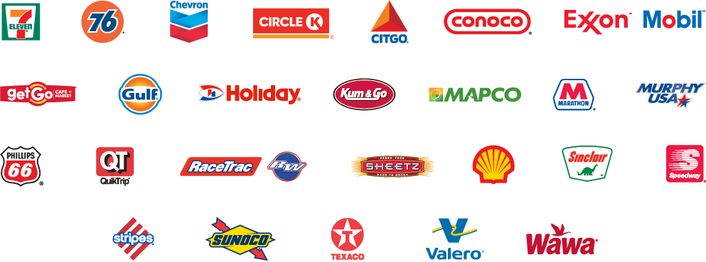 fuel station logos